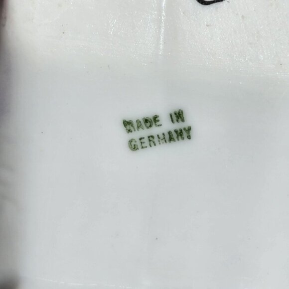 Dutch Ceramic Clog Shoe Figurine Hand Painted Blue & White Windmill - Picture 7 of 12